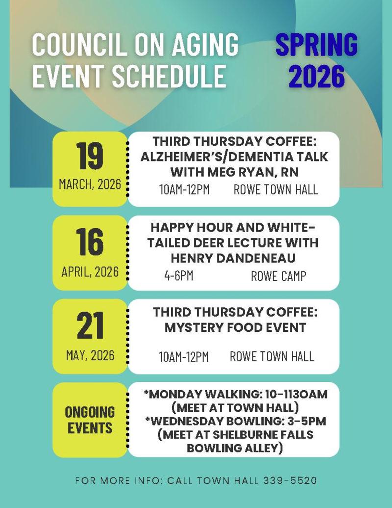 Council on Aging Third Thursday Coffee