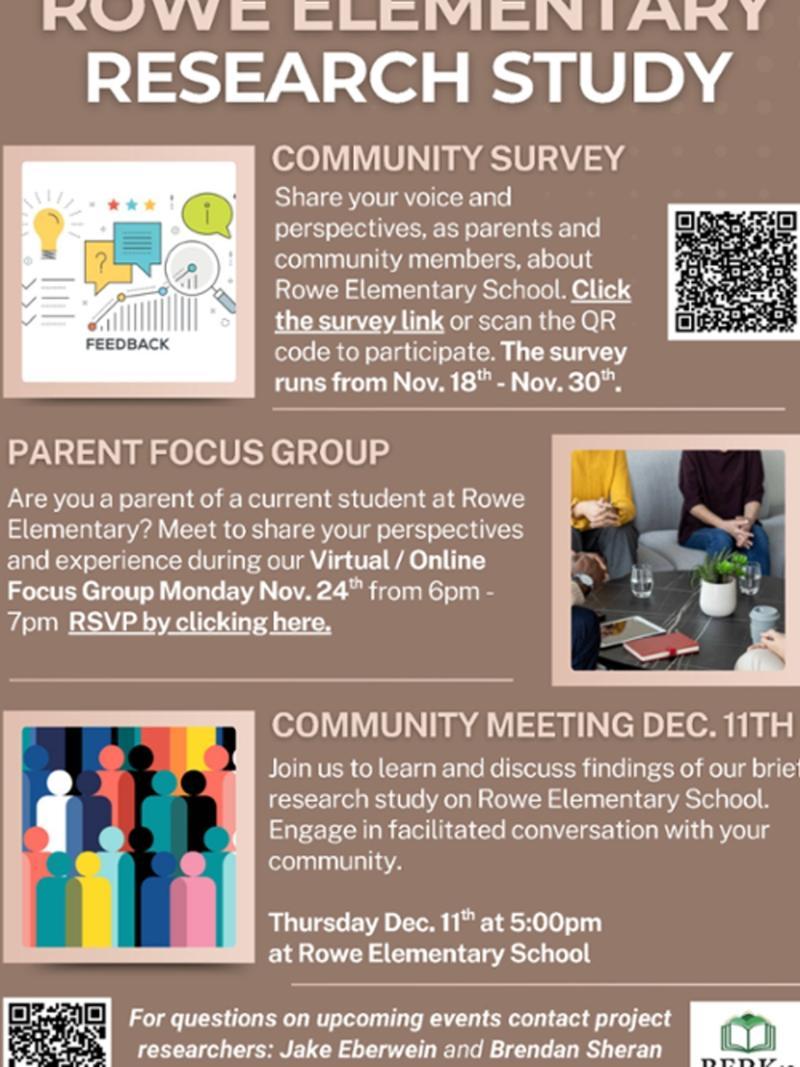 Rowe Elementary Research Study